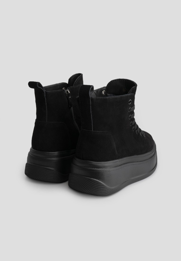 Черевики замшеві жіночі shoeslovers.com.ua