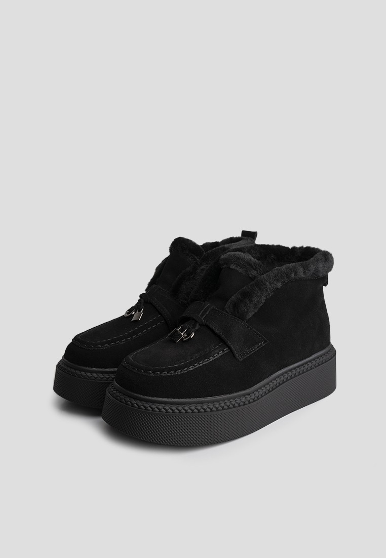 Черевики з хутром жіночі shoeslovers.com.ua