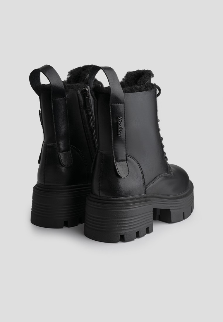 Черевики шкіряні жіночі shoeslovers.com.ua