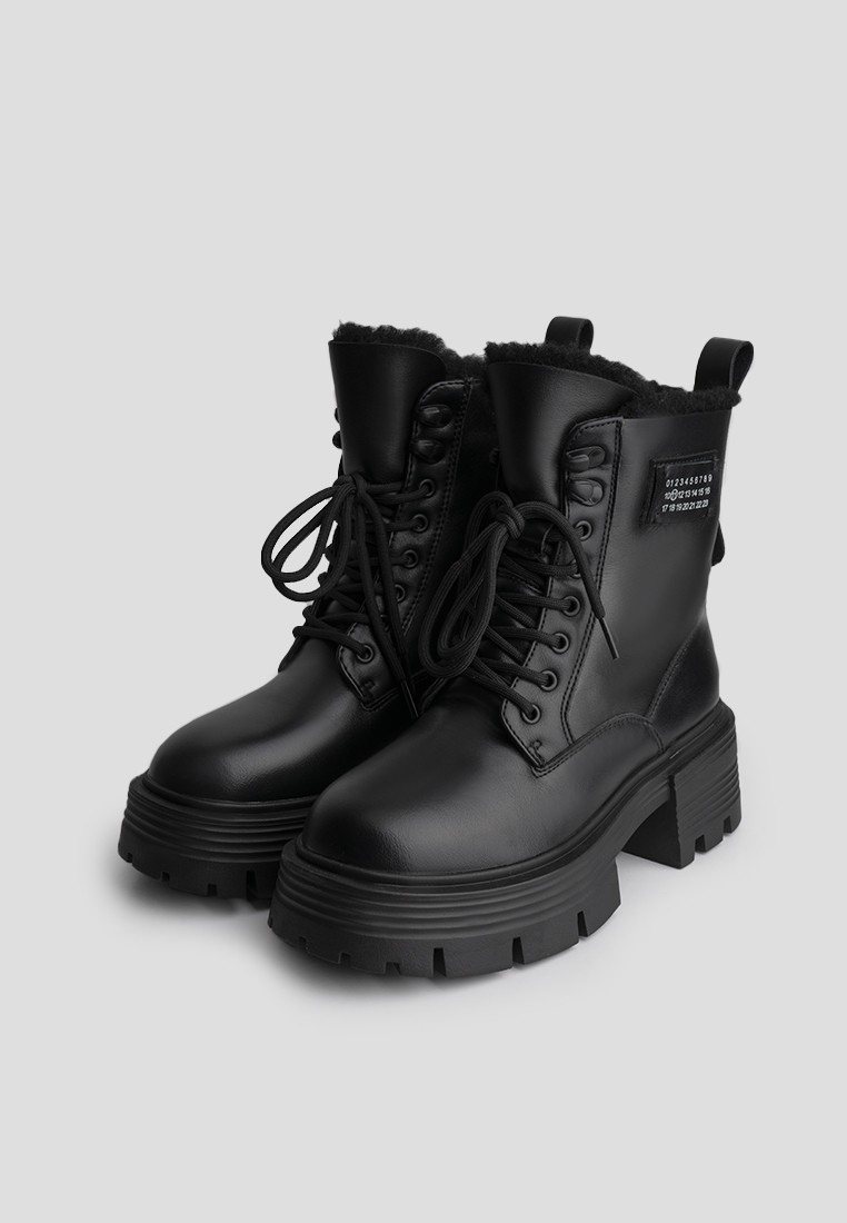 Черевики шкіряні жіночі shoeslovers.com.ua