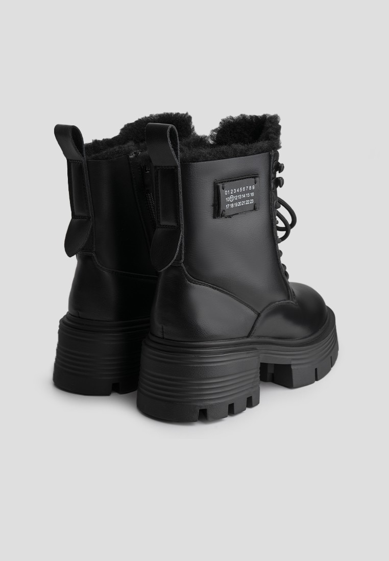 Черевики шкіряні жіночі shoeslovers.com.ua