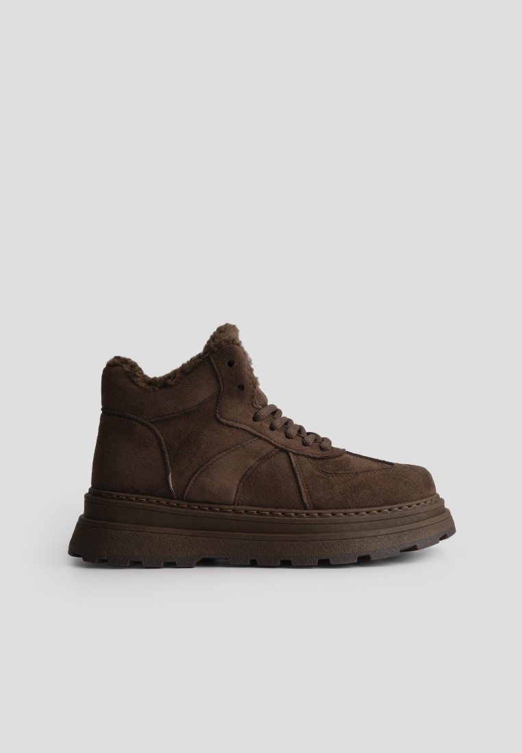 Черевики з хутром жіночі shoeslovers.com.ua