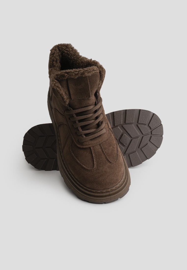 Черевики з хутром жіночі shoeslovers.com.ua