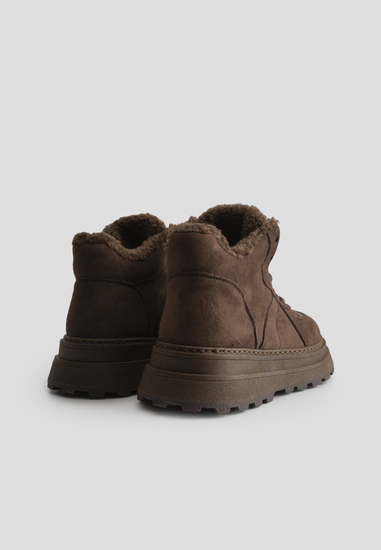 Черевики з хутром жіночі shoeslovers.com.ua