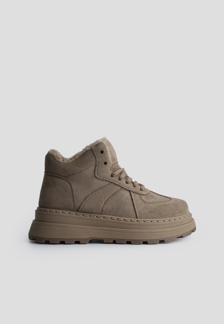 Черевики з хутром жіночі shoeslovers.com.ua