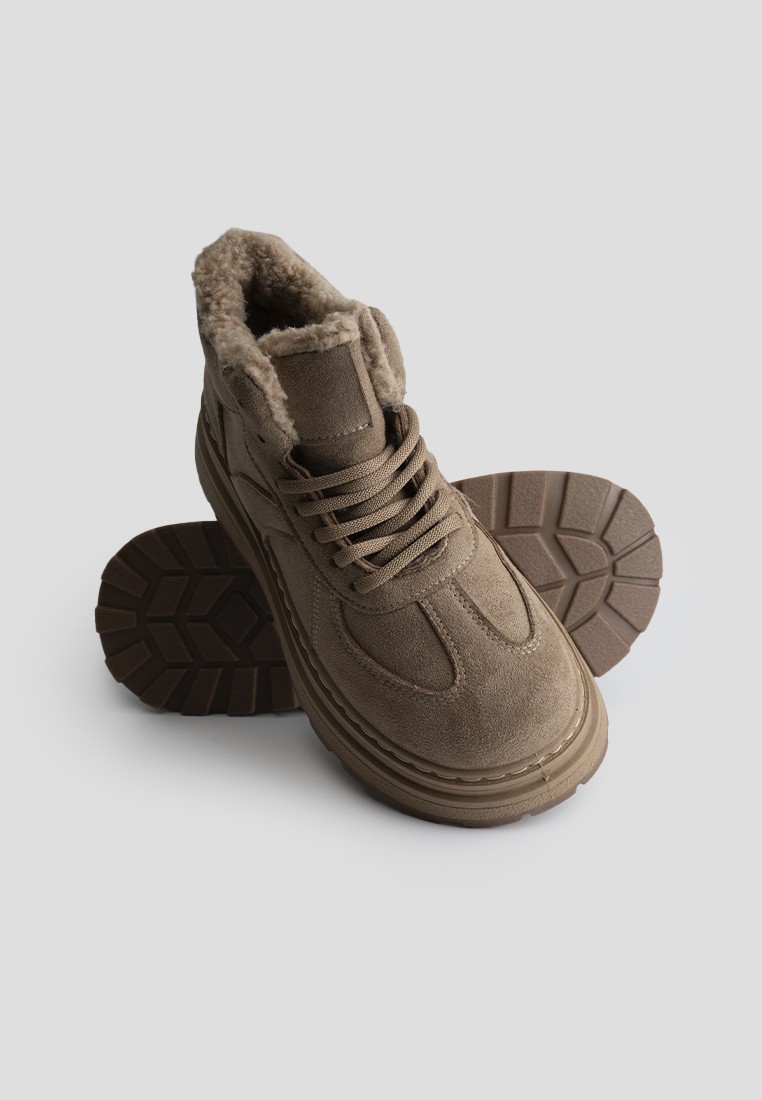 Черевики з хутром жіночі shoeslovers.com.ua