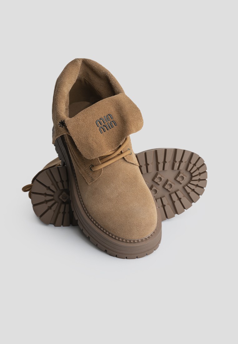 Черевики замшеві жіночі shoeslovers.com.ua