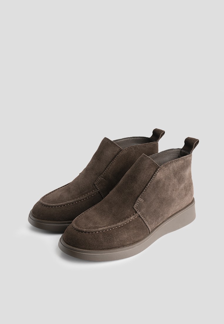 Черевики замшеві жіночі shoeslovers.com.ua