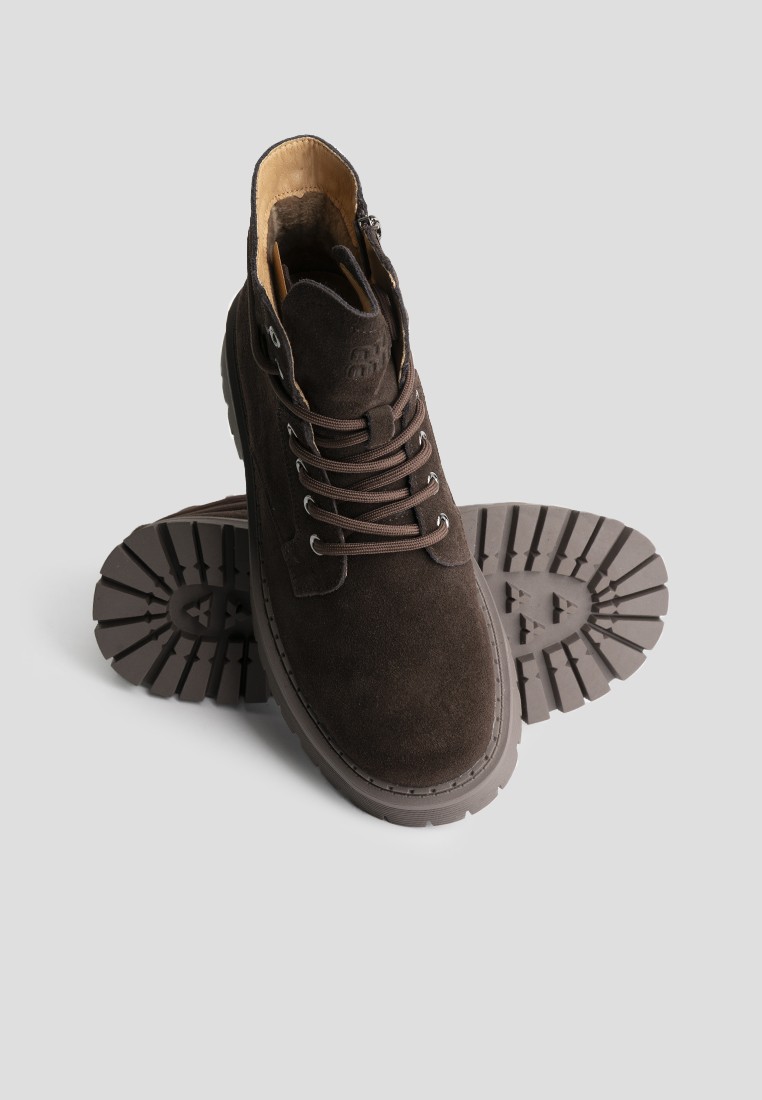 Черевики замшеві жіночі shoeslovers.com.ua