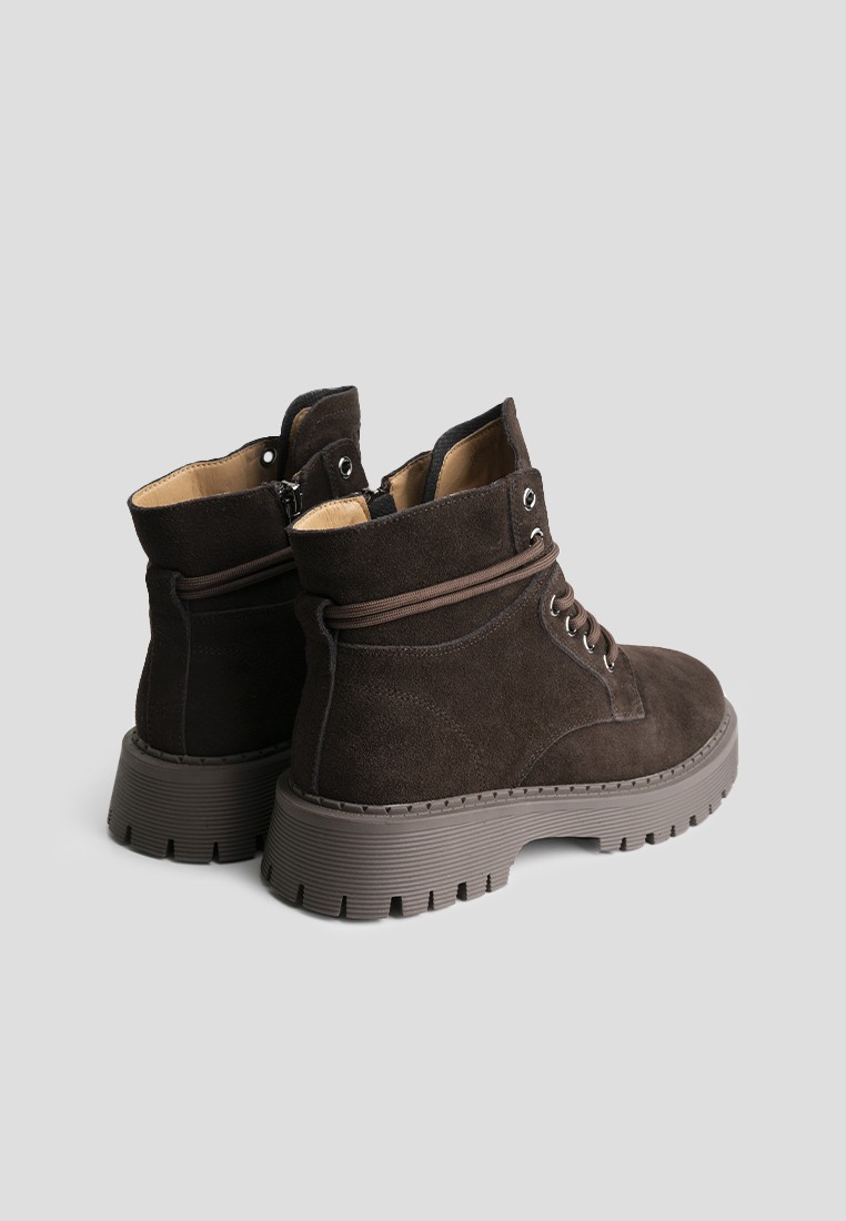 Черевики замшеві жіночі shoeslovers.com.ua