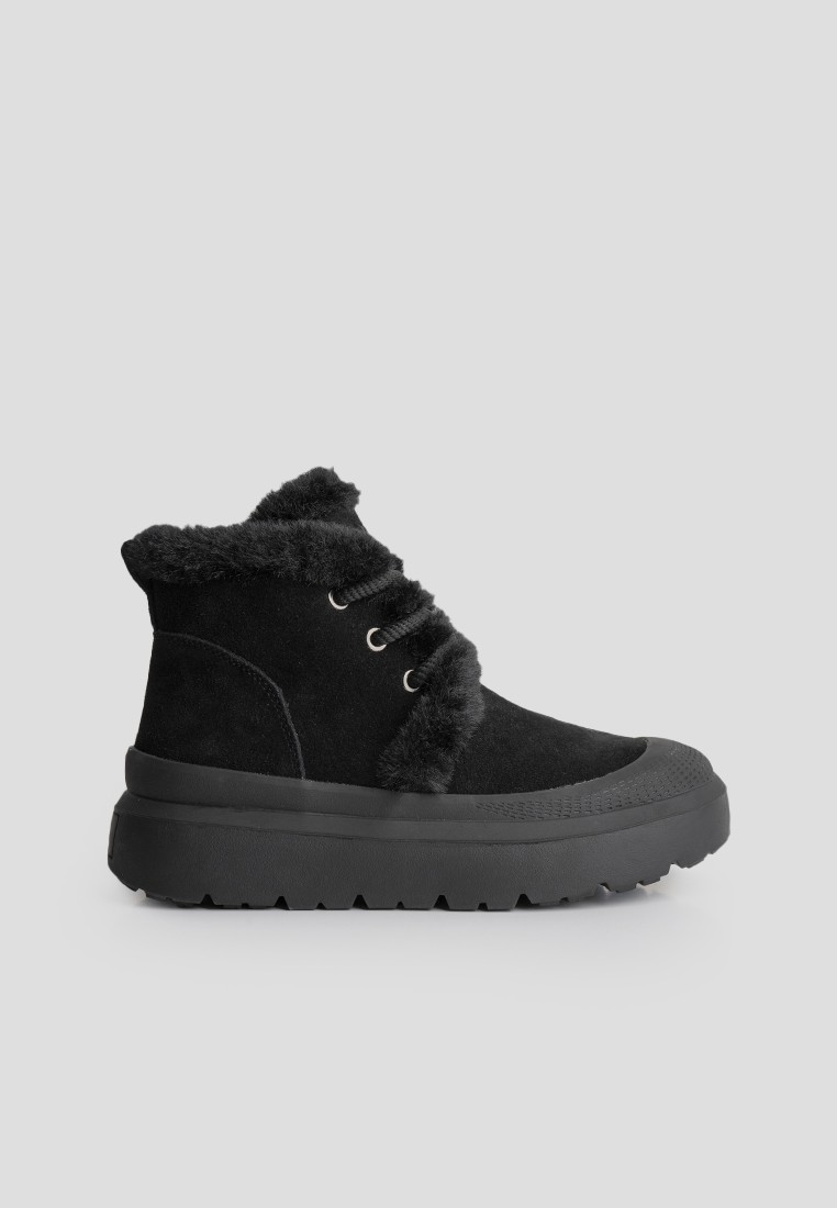 Черевики замшеві жіночі shoeslovers.com.ua