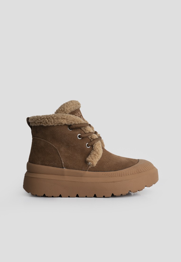 Черевики замшеві жіночі shoeslovers.com.ua