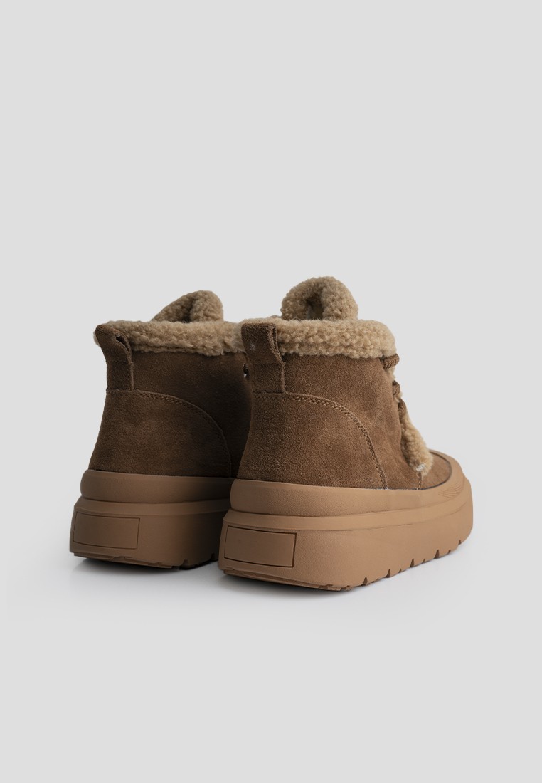 Черевики замшеві жіночі shoeslovers.com.ua