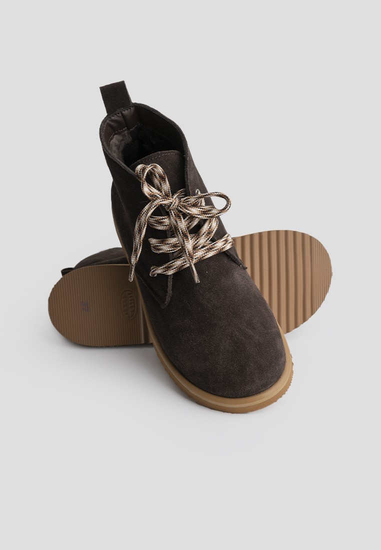 Черевики замшеві жіночі shoeslovers.com.ua