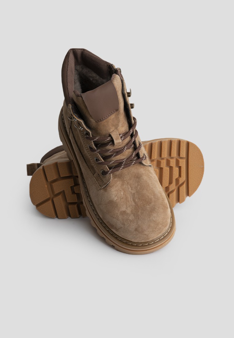 Черевики замшеві жіночі shoeslovers.com.ua