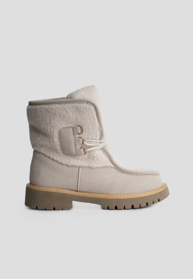 Черевики замшеві жіночі shoeslovers.com.ua