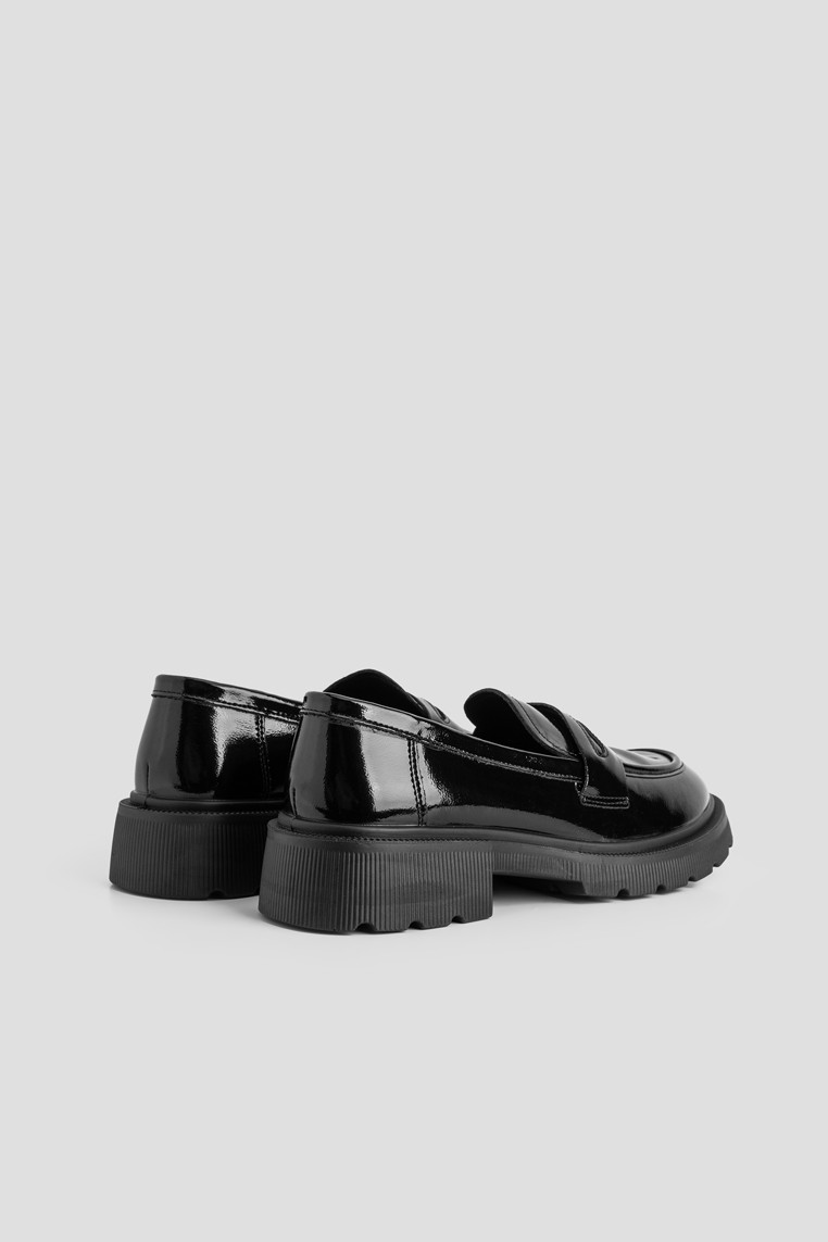 Лофери шкіряні жіночі shoeslovers.com.ua