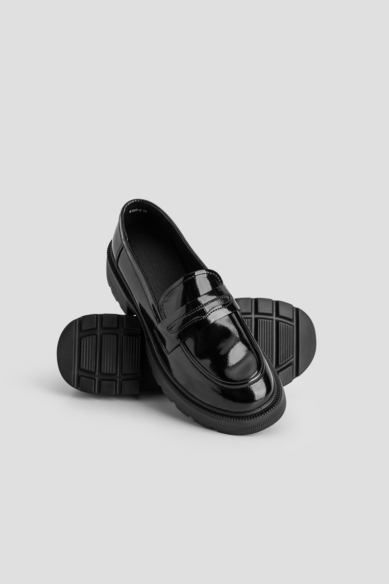 Лофери шкіряні жіночі shoeslovers.com.ua