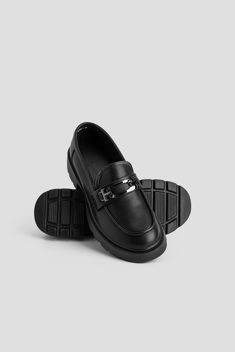 Лофери шкіряні жіночі shoeslovers.com.ua