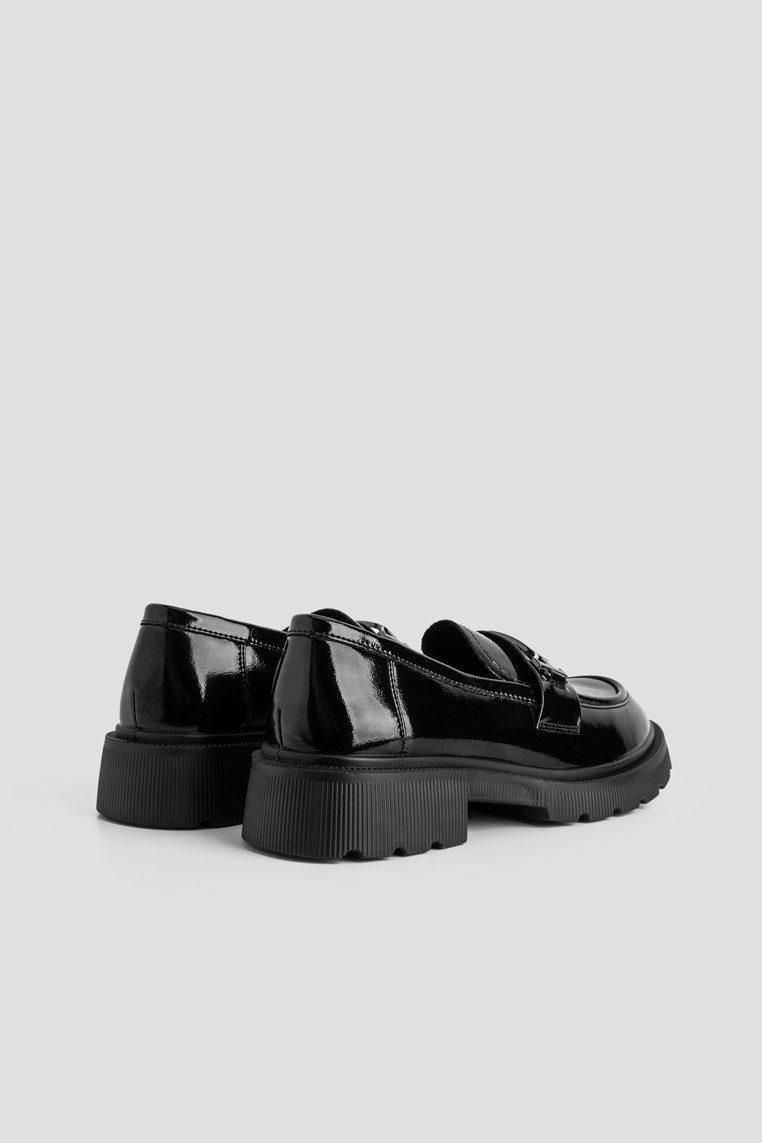 Лофери шкіряні жіночі shoeslovers.com.ua