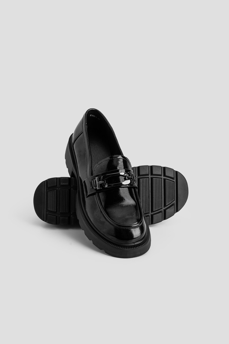 Лофери шкіряні жіночі shoeslovers.com.ua