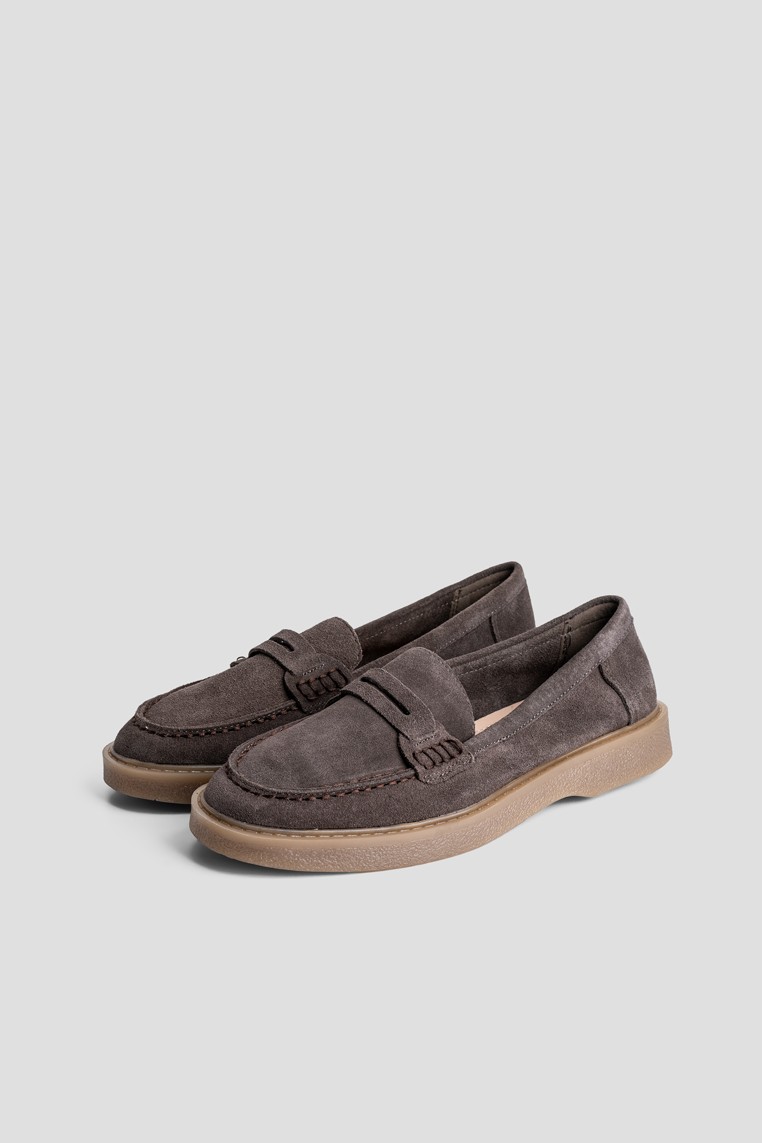 Лофери шкіряні жіночі shoeslovers.com.ua