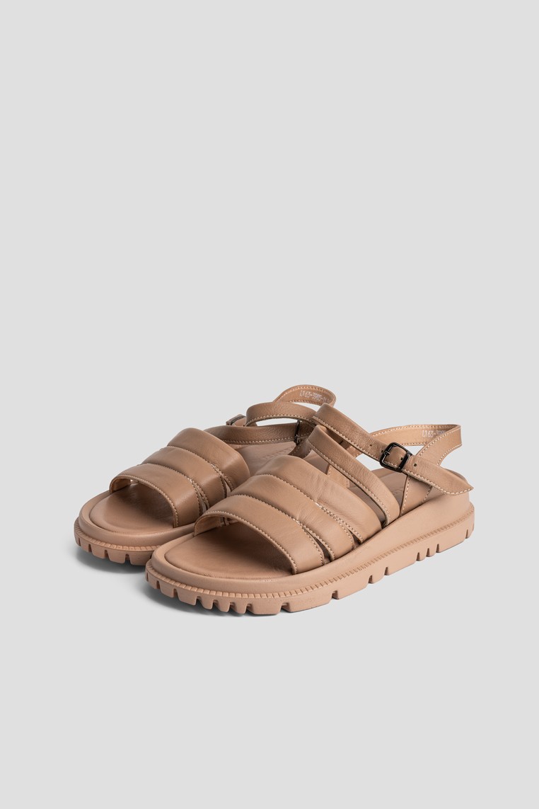 Босоніжки шкіряні жіночі shoeslovers.com.ua