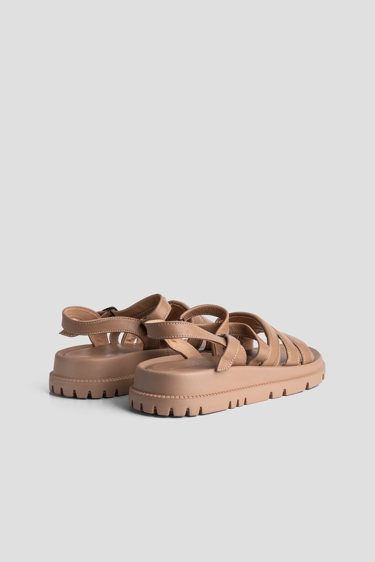 Босоніжки шкіряні жіночі shoeslovers.com.ua