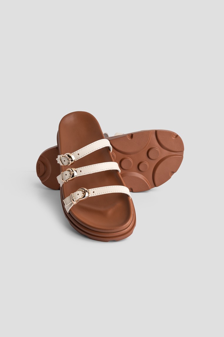 Шльопанці шкіряні жіночі