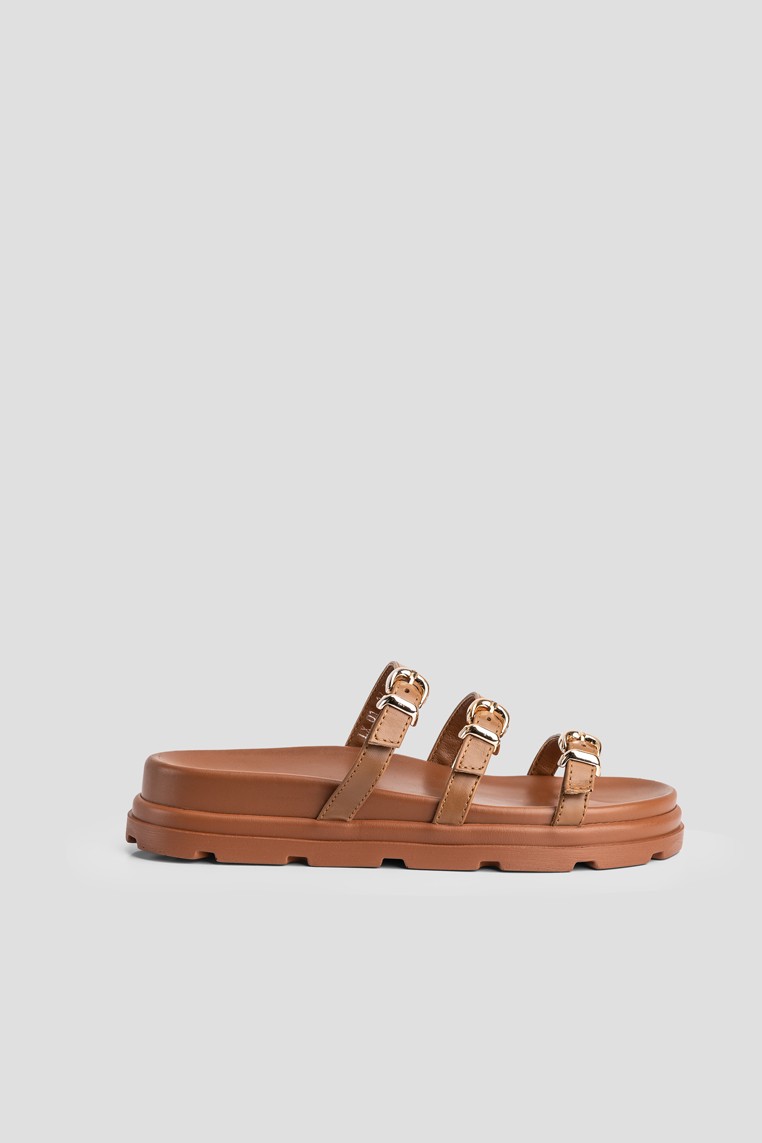 Шльопанці шкіряні жіночі shoeslovers.com.ua