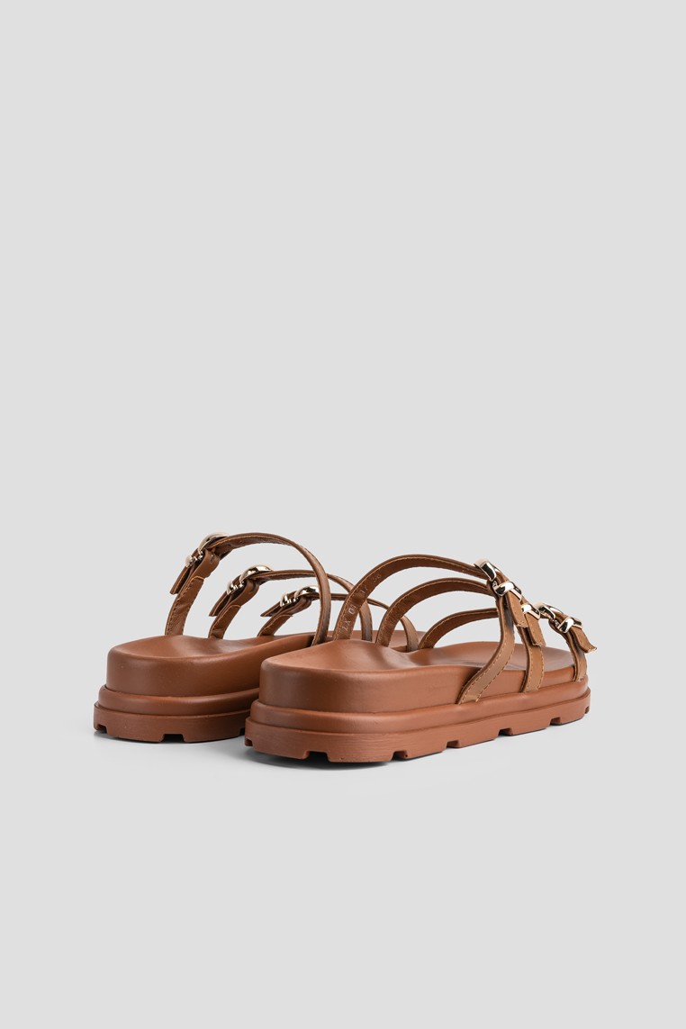 Шльопанці шкіряні жіночі shoeslovers.com.ua