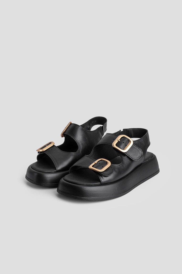 Босоніжки шкіряні жіночі shoeslovers.com.ua