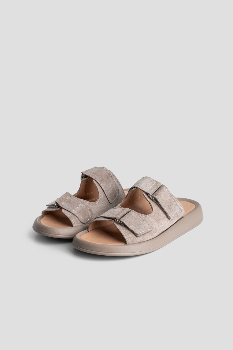 Шльопанці шкіряні жіночі Vzuttya.UA