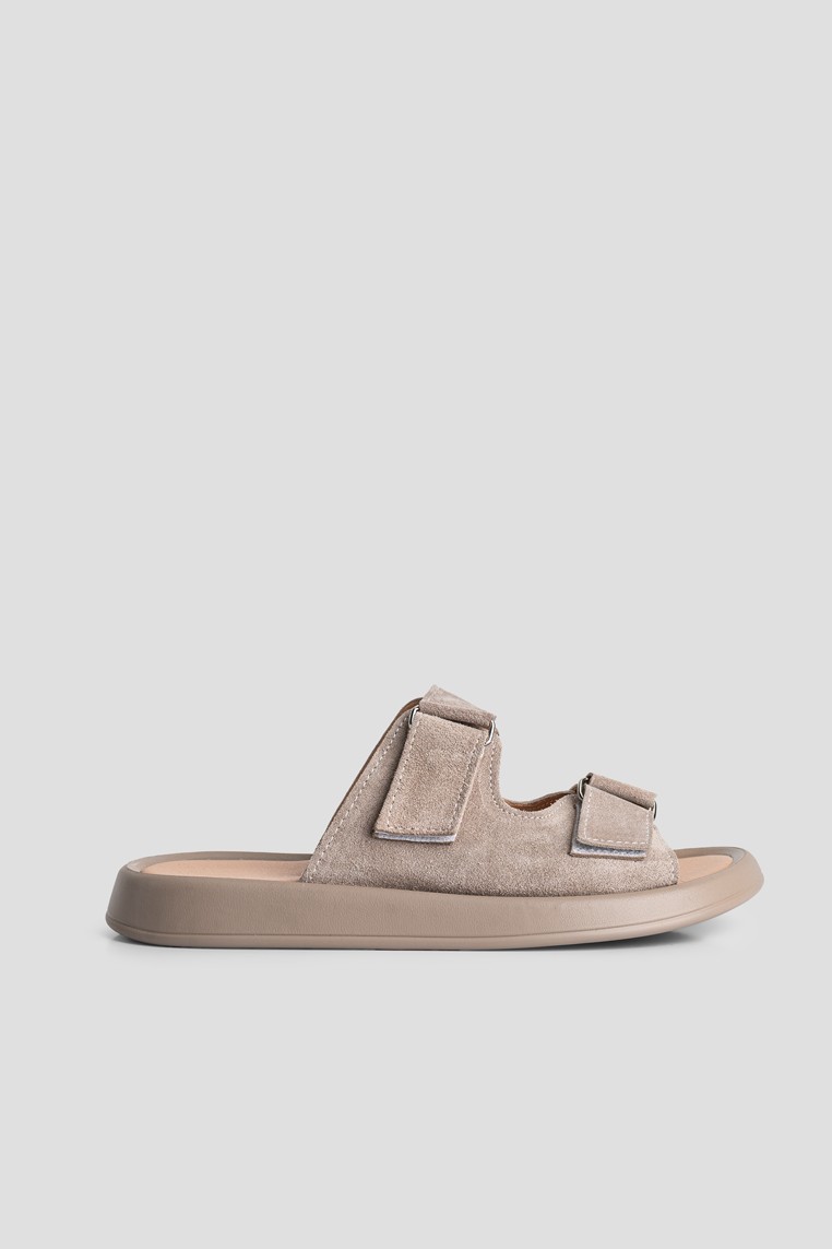 Шльопанці шкіряні жіночі Vzuttya.UA