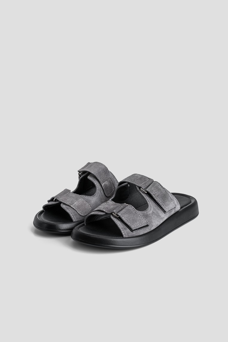 Шльопанці шкіряні жіночі shoeslovers.com.ua