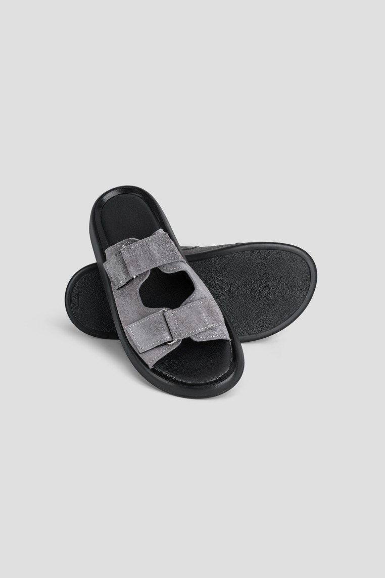 Шльопанці шкіряні жіночі shoeslovers.com.ua