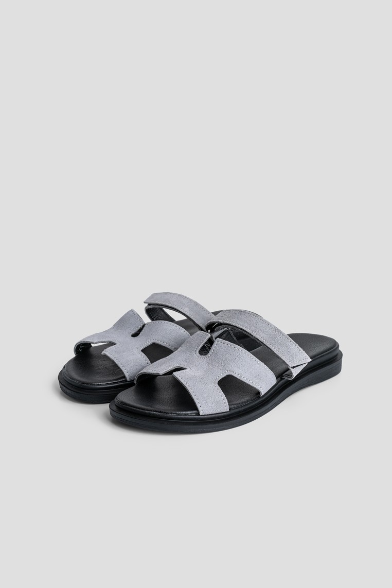 Шльопанці шкіряні жіночі shoeslovers.com.ua