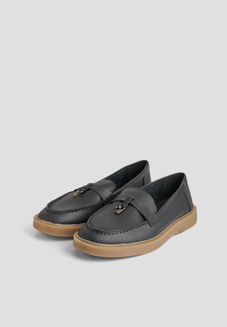 Лофери шкіряні жіночі shoeslovers.com.ua