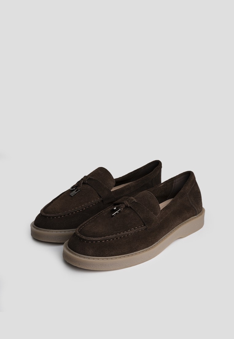 Лофери замшеві жіночі shoeslovers.com.ua