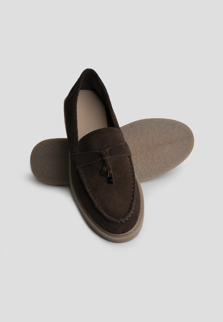 Лофери замшеві жіночі shoeslovers.com.ua