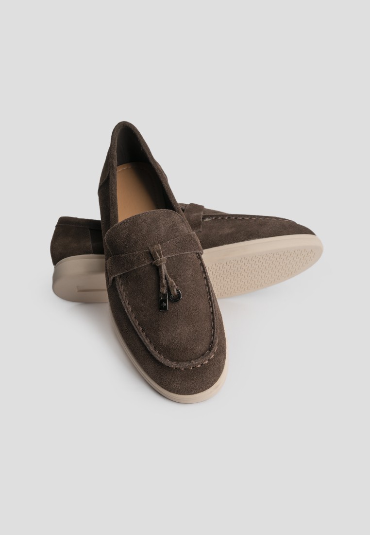 Лофери замшеві жіночі shoeslovers.com.ua