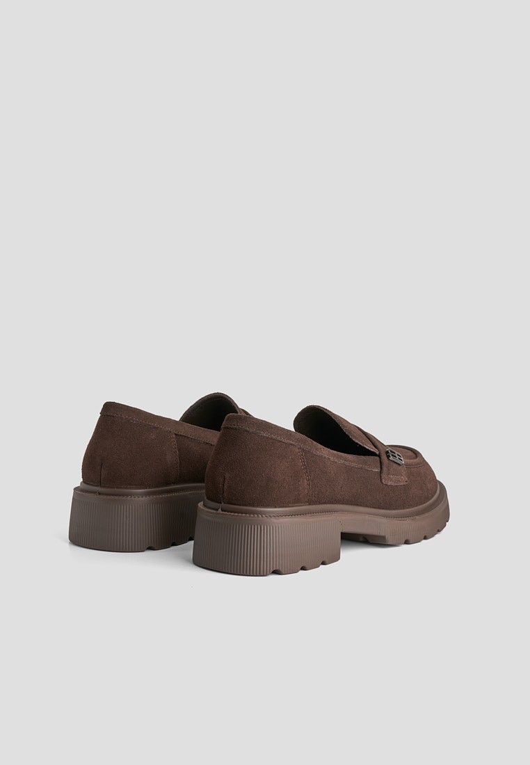 Лофери замшеві жіночі shoeslovers.com.ua