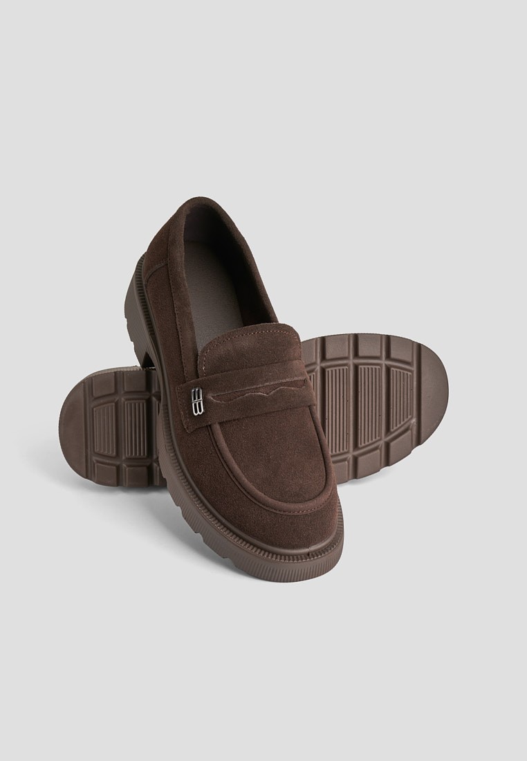 Лофери замшеві жіночі shoeslovers.com.ua