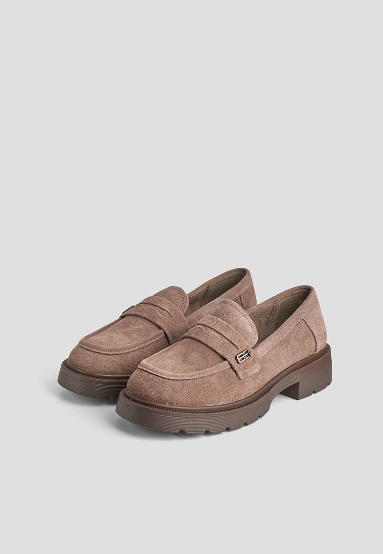 Лофери замшеві жіночі shoeslovers.com.ua