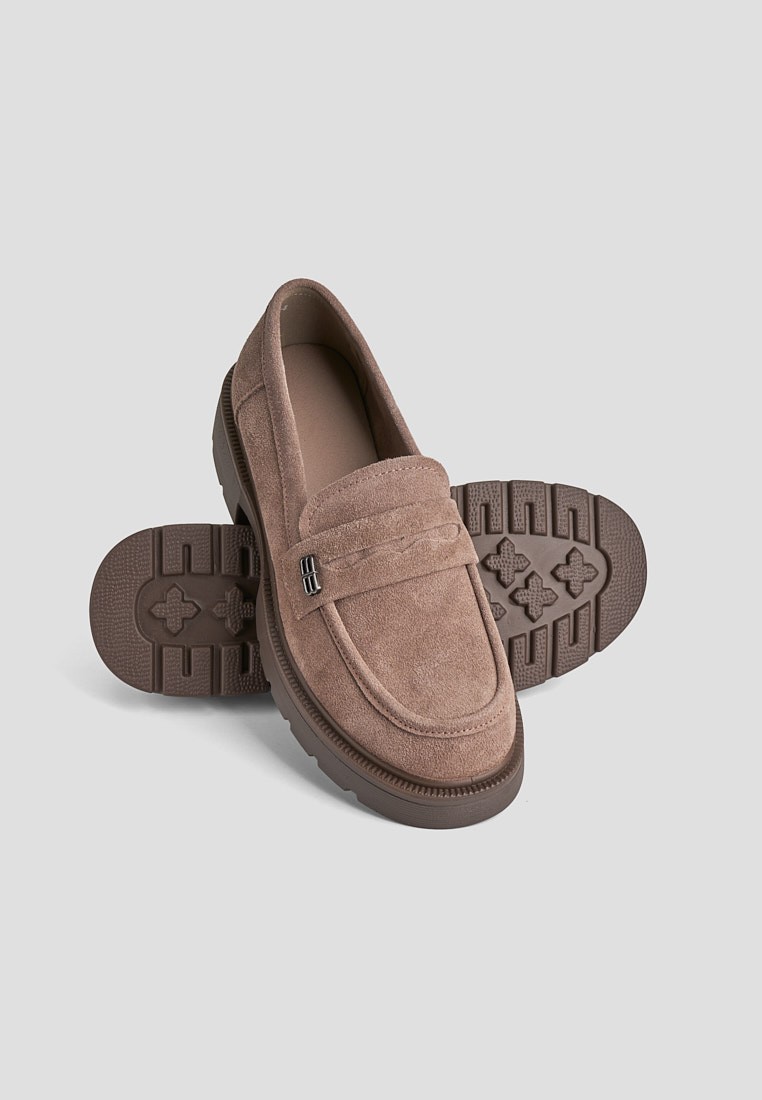 Лофери замшеві жіночі shoeslovers.com.ua