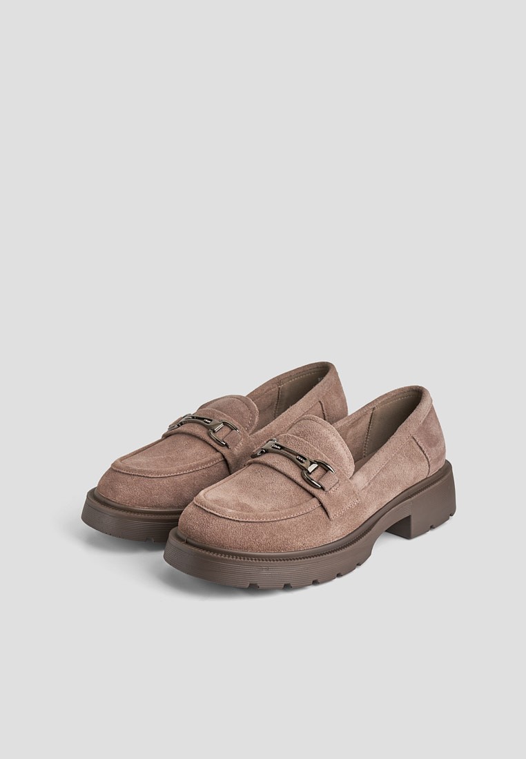 Лофери замшеві жіночі shoeslovers.com.ua