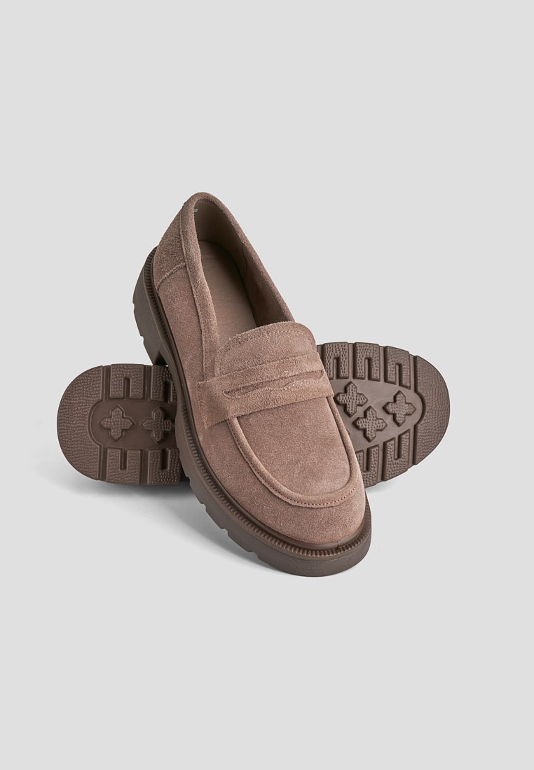 Лофери замшеві жіночі shoeslovers.com.ua