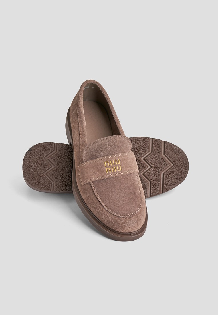 Лофери замшеві жіночі shoeslovers.com.ua