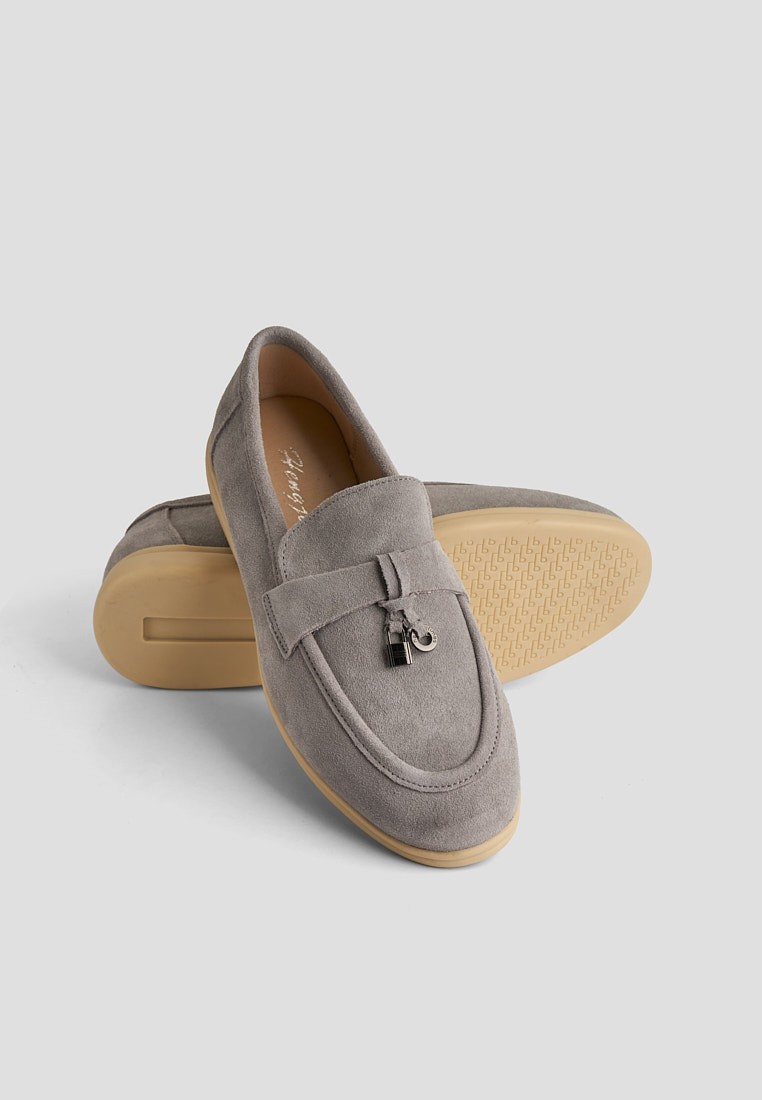 Лофери замшеві жіночі shoeslovers.com.ua