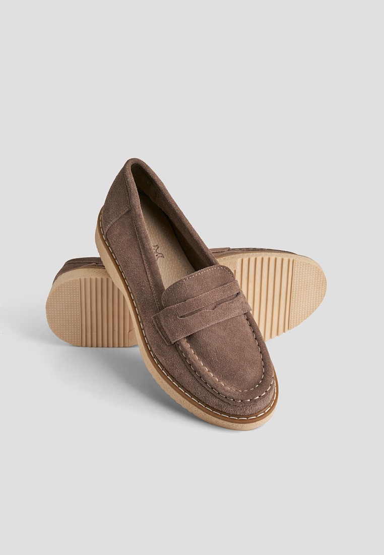 Лофери замшеві жіночі shoeslovers.com.ua